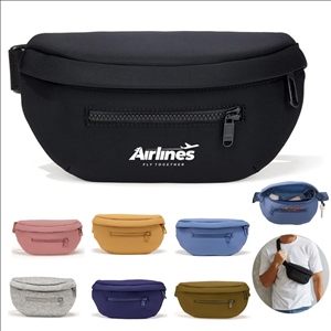 Zippered Hipster Fanny Pack